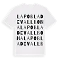 la Pobla de Vallbona ordlek t-shirt
