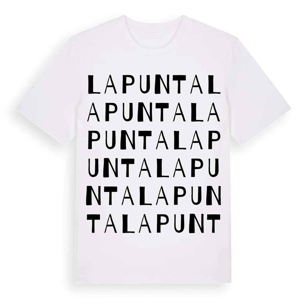 la Punta ordlek t-shirt – White, i miljö