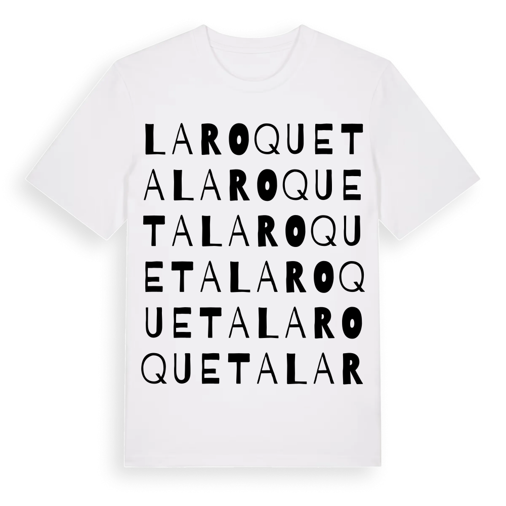 la Roqueta ordlek t-shirt – White, i miljö