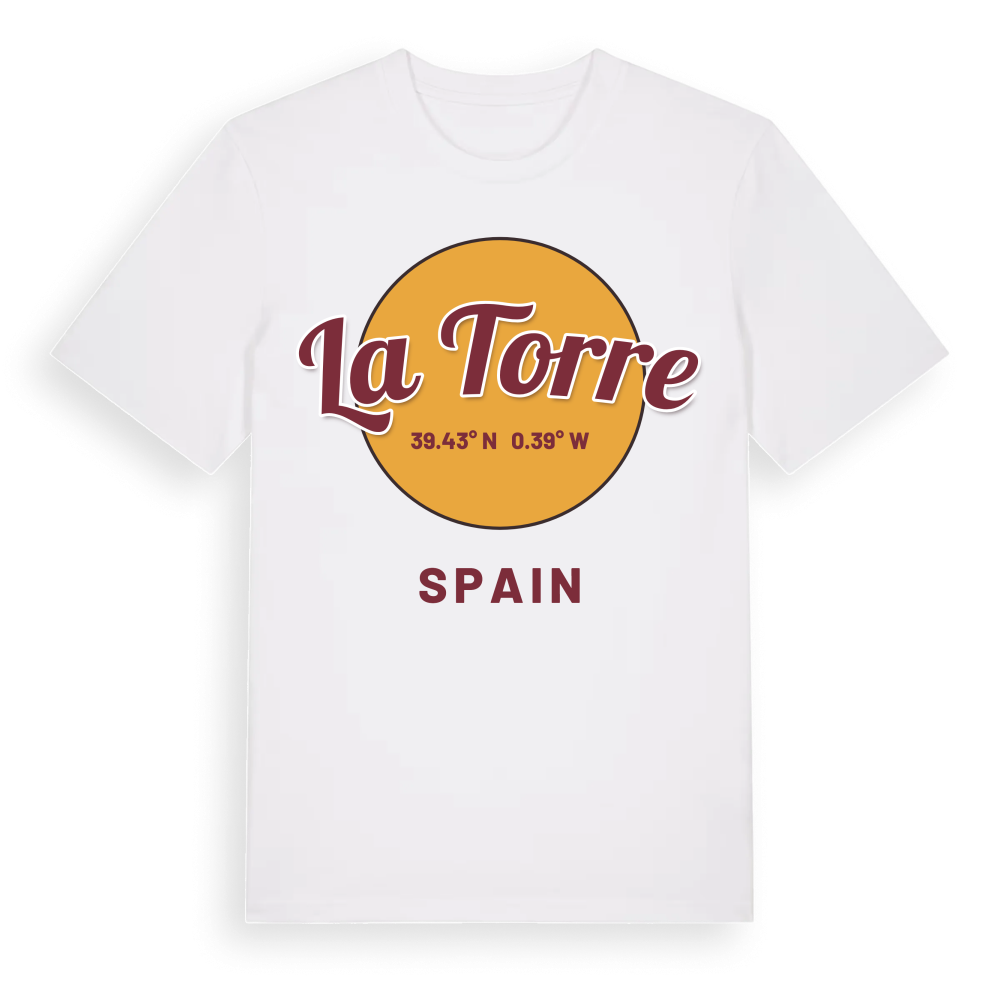 la Torre cirkel t-shirt – White, i miljö