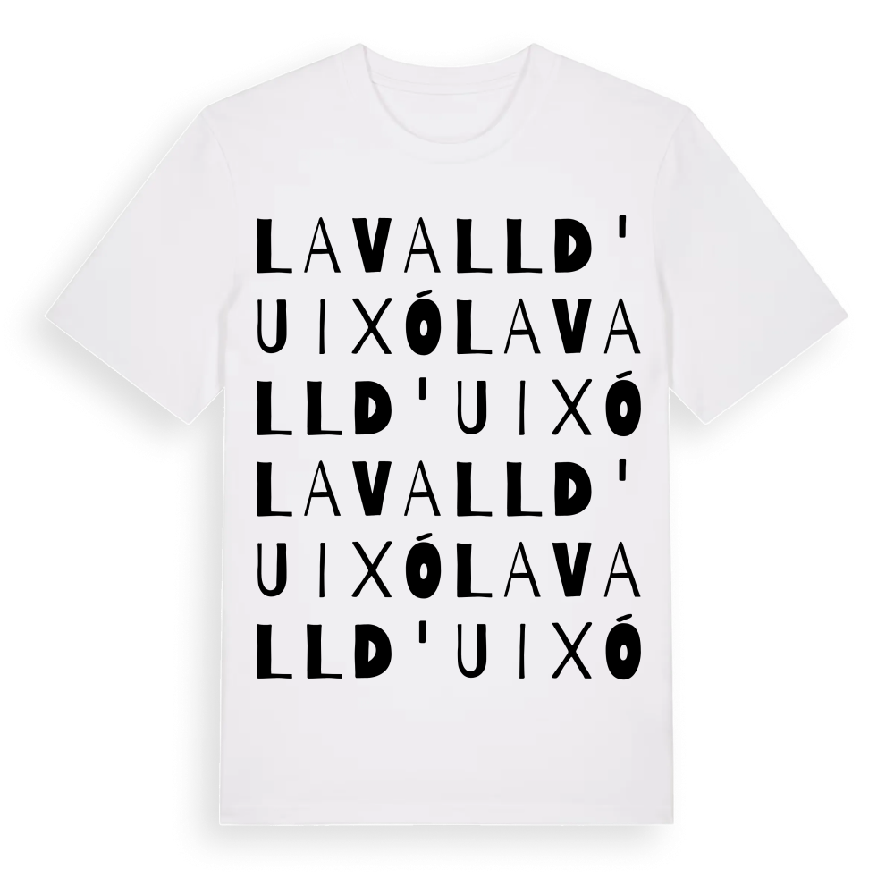 la Vall d'Uixó ordlek t-shirt – White, i miljö