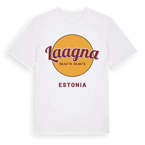 Laagna cirkel t-shirt – ekologisk bomull t-shirt från Pinshirt