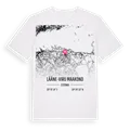 Lääne-Viru maakond karta t-shirt