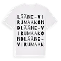 Lääne-Viru maakond ordlek t-shirt