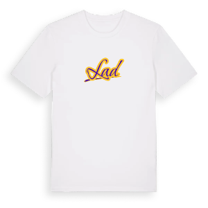 Lad baseball t-shirt – ekologisk bomull t-shirt från Pinshirt