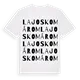 Lajoskomárom ordlek t-shirt