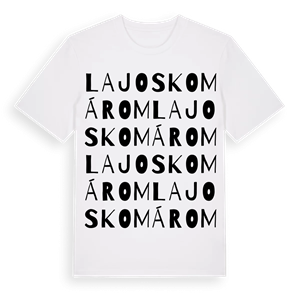 Lajoskomárom ordlek t-shirt – ekologisk bomull t-shirt från Pinshirt
