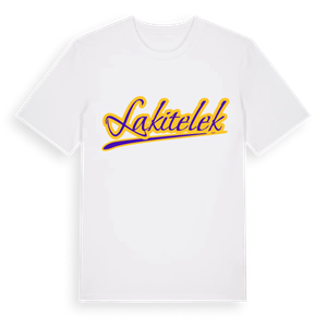 Lakitelek baseball t-shirt – ekologisk bomull t-shirt från Pinshirt