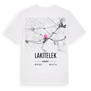 Lakitelek karta t-shirt – ekologisk bomull t-shirt från Pinshirt