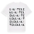 Lakitelek ordlek t-shirt