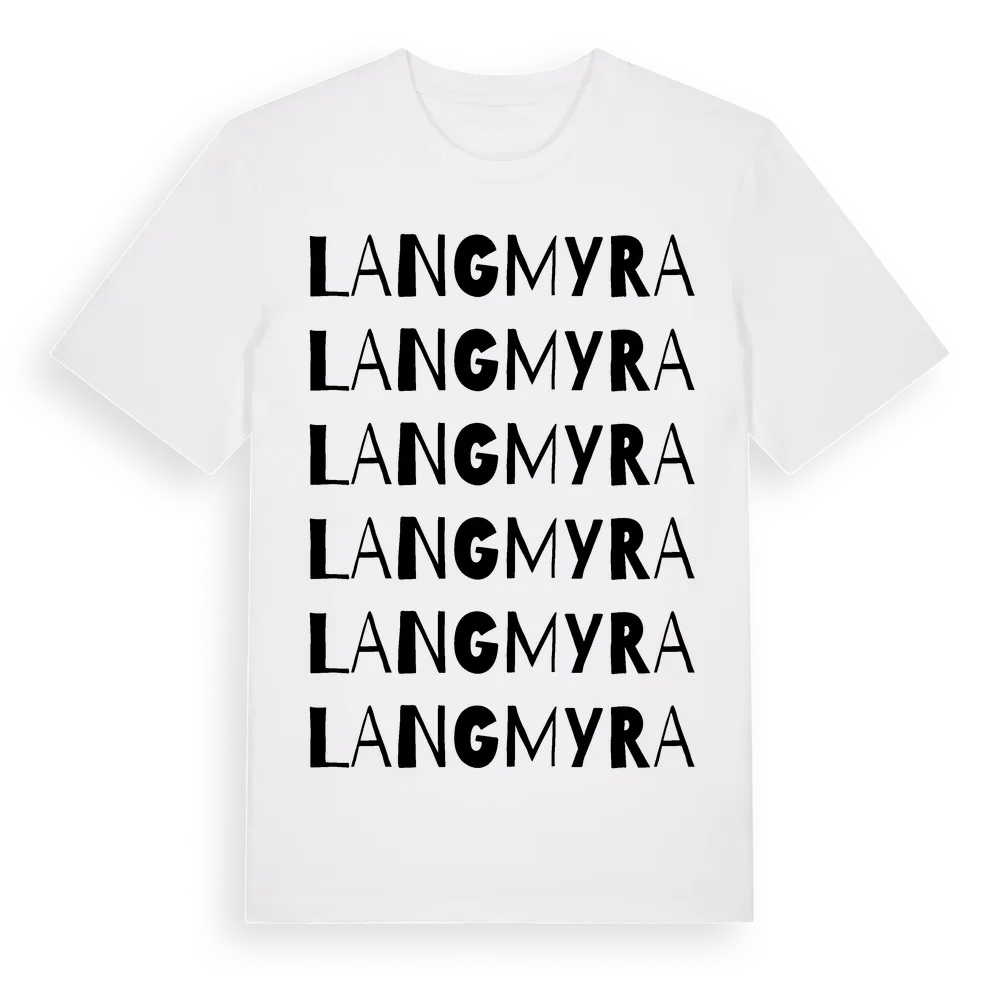 Langmyra ordlek t-shirt i miljö