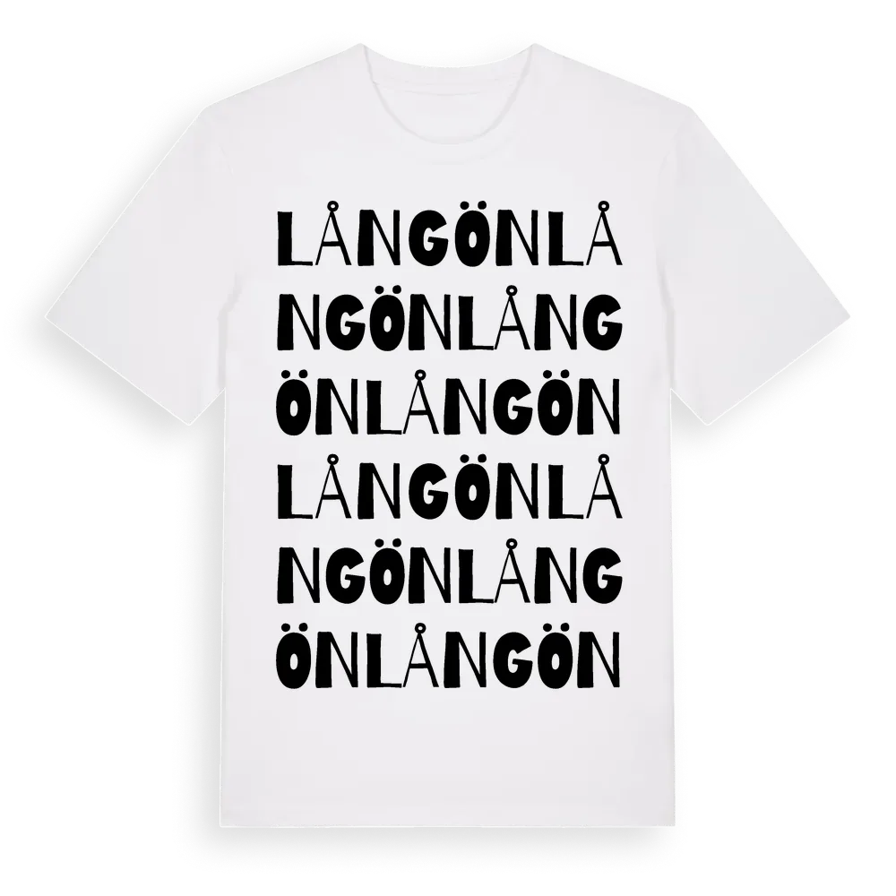 Långön ordlek t-shirt i miljö