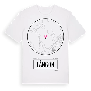 Långön t-shirt – ekologisk bomull t-shirt från Pinshirt