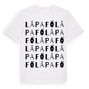 Lápafő ordlek t-shirt – ekologisk bomull t-shirt från Pinshirt
