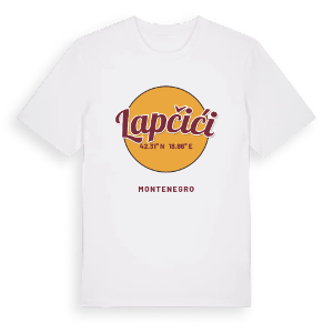 Lapčići cirkel t-shirt – ekologisk bomull t-shirt från Pinshirt