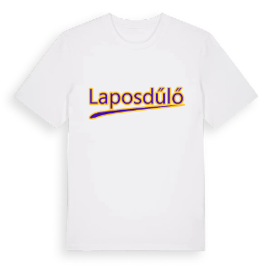 Laposdűlő baseball t-shirt – ekologisk bomull t-shirt från Pinshirt