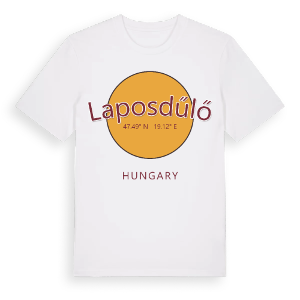 Laposdűlő cirkel t-shirt – ekologisk bomull t-shirt från Pinshirt