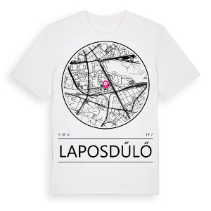 Laposdűlő t-shirt – ekologisk bomull t-shirt från Pinshirt