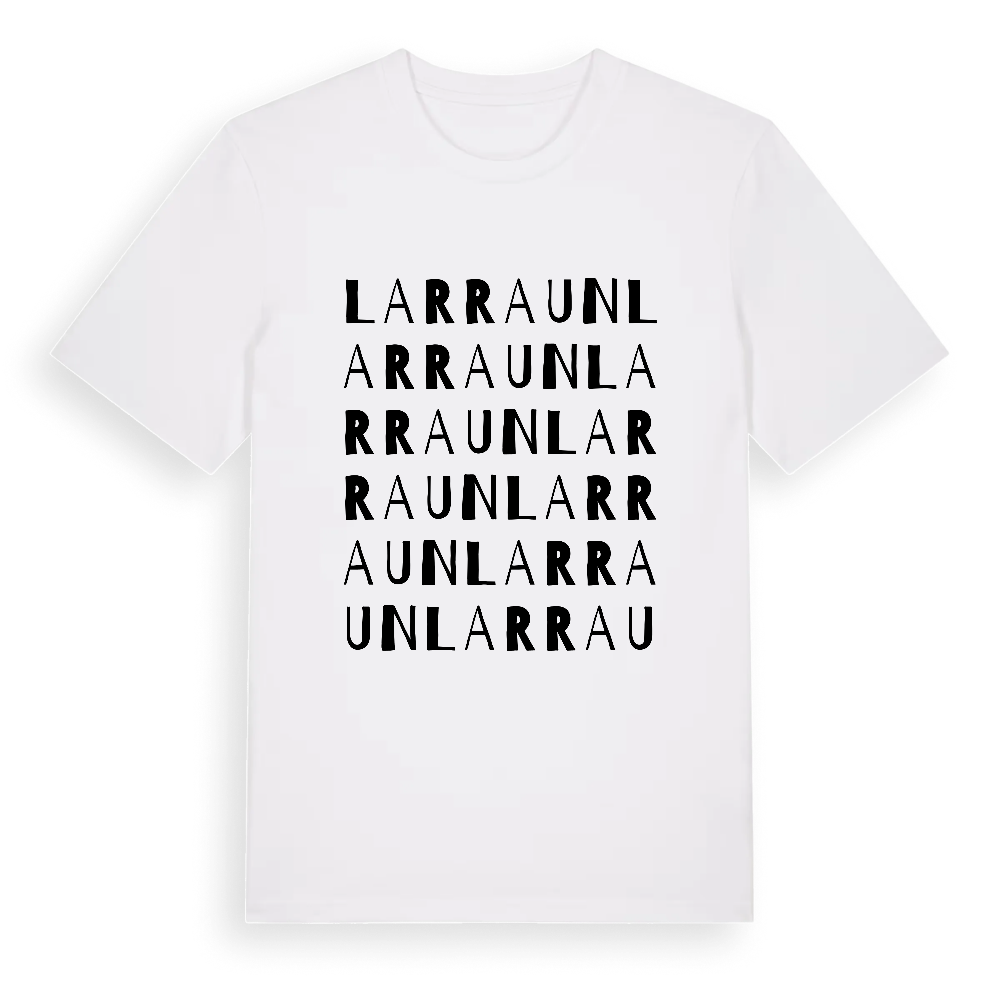 Larraun ordlek t-shirt – White, i miljö