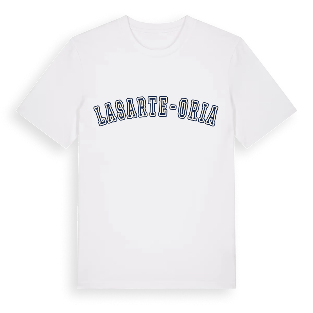 Lasarte-Oria college t-shirt – White, i miljö
