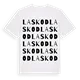 Laskod ordlek t-shirt