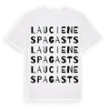 Laucienes pagasts ordlek t-shirt