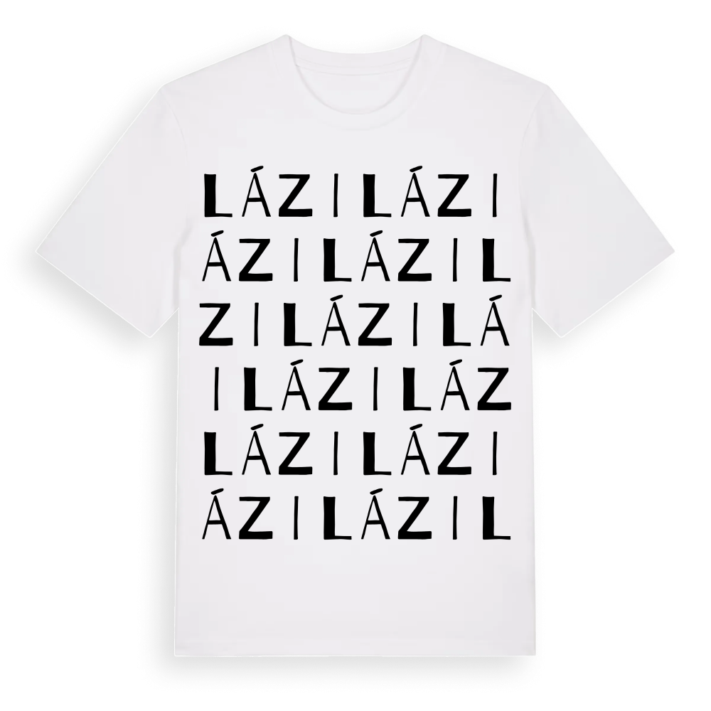 Lázi ordlek t-shirt – White, i miljö