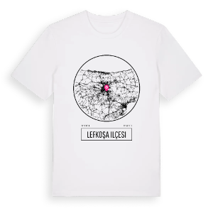 Lefkoşa ilçesi t-shirt – ekologisk bomull t-shirt från Pinshirt