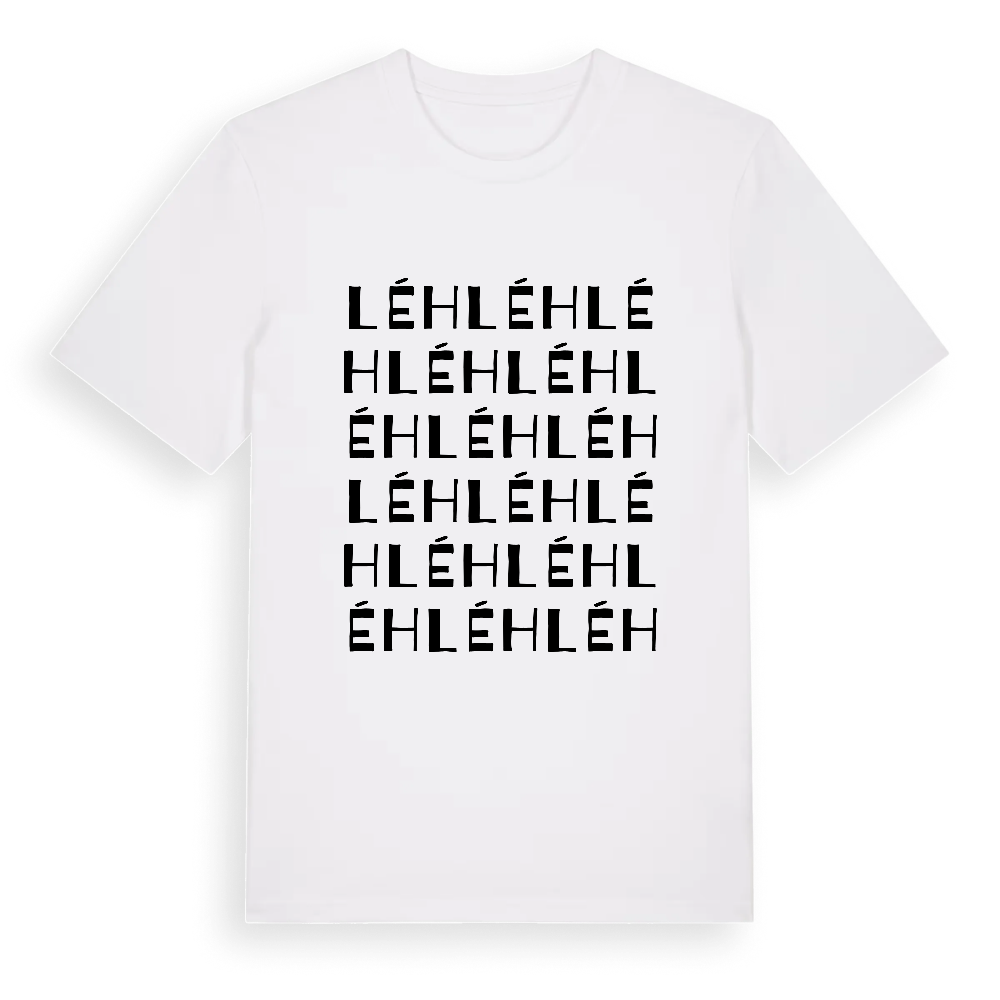 Léh ordlek t-shirt – White, i miljö