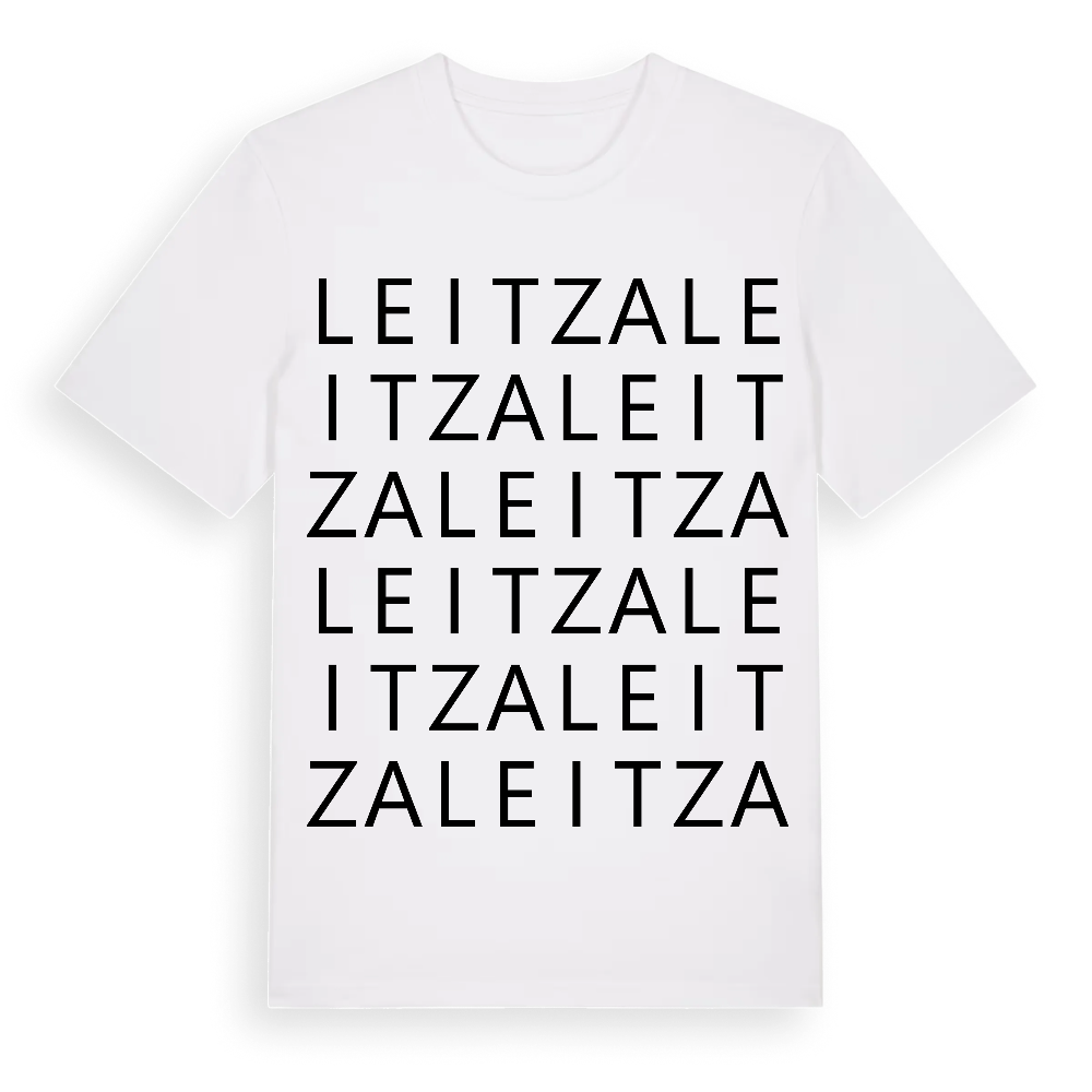 Leitza ordlek t-shirt – White, i miljö