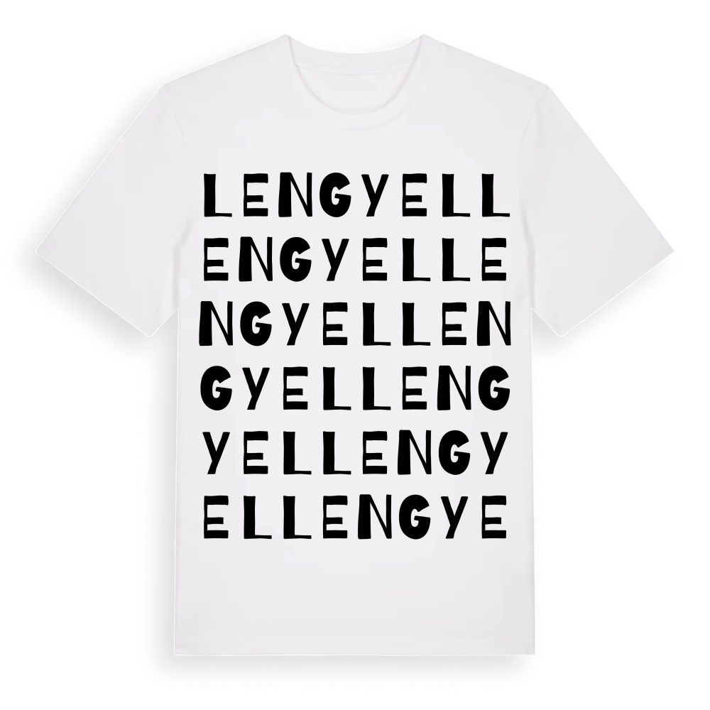 Lengyel ordlek t-shirt – White, i miljö