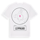 White t-shirt med Leppikari t-shirt