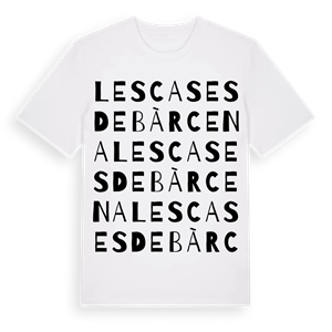 les Cases de Bàrcena ordlek t-shirt – ekologisk bomull t-shirt från Pinshirt