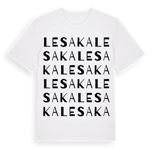 Lesaka ordlek t-shirt – ekologisk bomull t-shirt från Pinshirt
