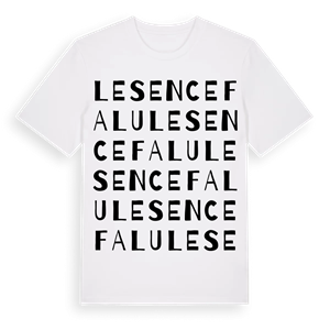 Lesencefalu ordlek t-shirt – ekologisk bomull t-shirt från Pinshirt
