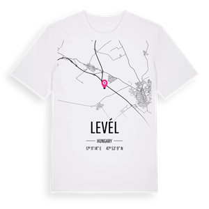 Levél karta t-shirt – ekologisk bomull t-shirt från Pinshirt