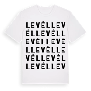 Levél ordlek t-shirt – ekologisk bomull t-shirt från Pinshirt