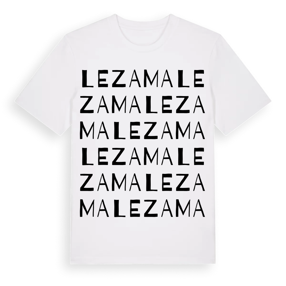 Lezama ordlek t-shirt – White, i miljö