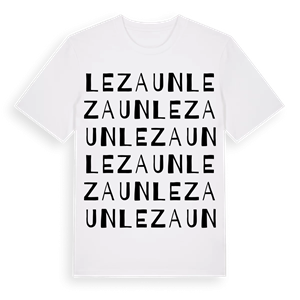 Lezaun ordlek t-shirt – ekologisk bomull t-shirt från Pinshirt