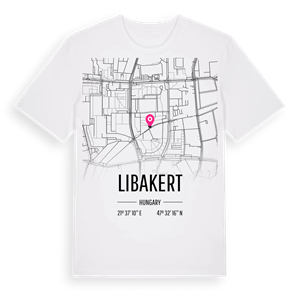 Libakert karta t-shirt – ekologisk bomull t-shirt från Pinshirt