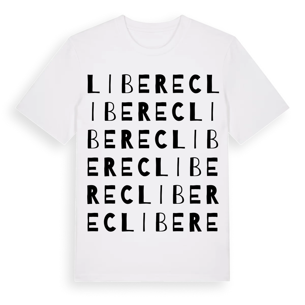 Liberec ordlek t-shirt – White, i miljö