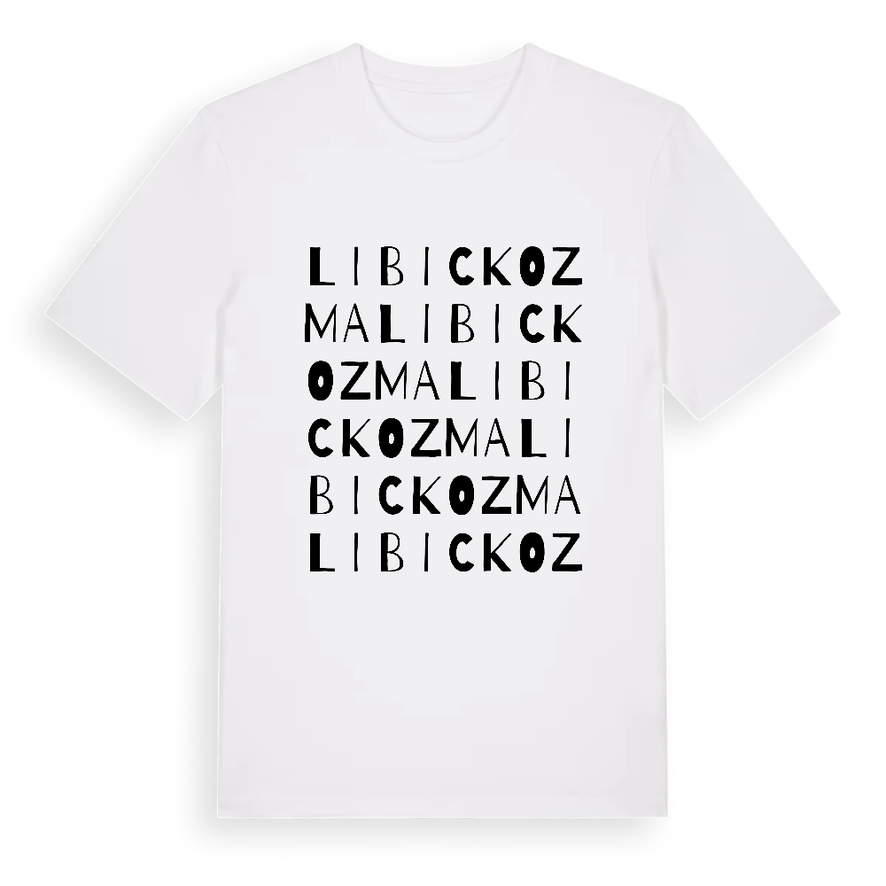 Libickozma ordlek t-shirt – White, i miljö