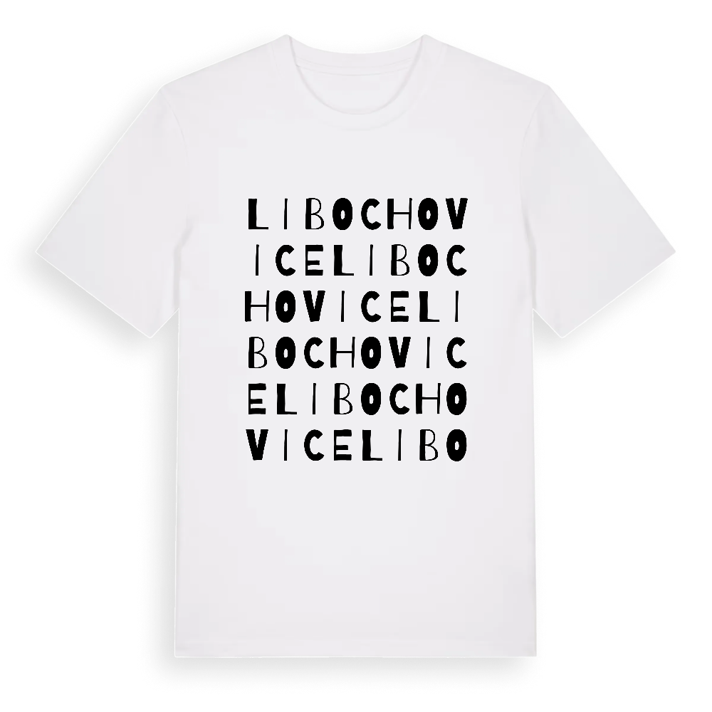 Libochovice ordlek t-shirt – White, i miljö