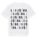 Libušín ordlek t-shirt