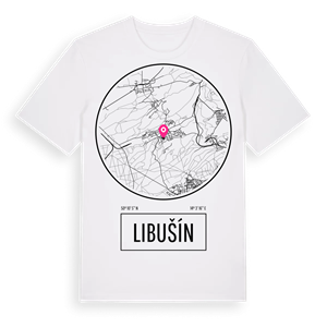 Libušín t-shirt – ekologisk bomull t-shirt från Pinshirt