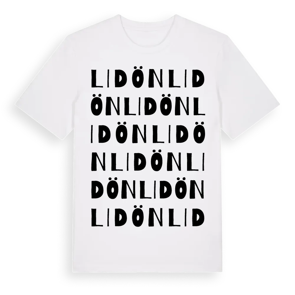 Lidön ordlek t-shirt i miljö