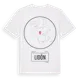 White t-shirt med Lidön t-shirt