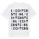 Liechtenstein ordlek t-shirt