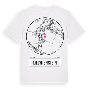 Liechtenstein t-shirt – ekologisk bomull t-shirt från Pinshirt