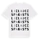 Lielauces pagasts ordlek t-shirt
